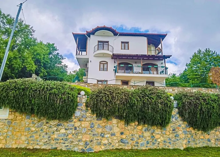 Villa Etheras - Nested Between Nature By Amazing View - 5 Mins From Edessa